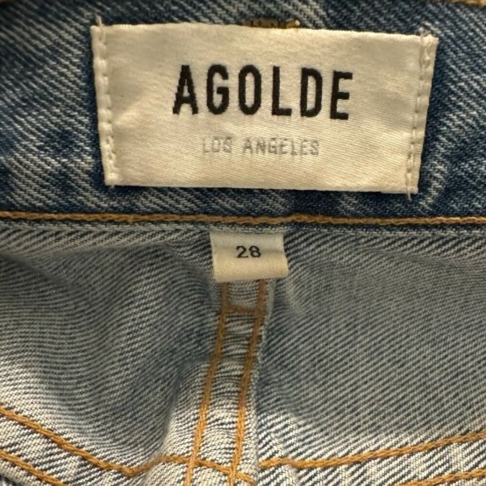 Agolde '90s Pinch Waist High Waist Straight Leg Jeans - Picture 4 of 4